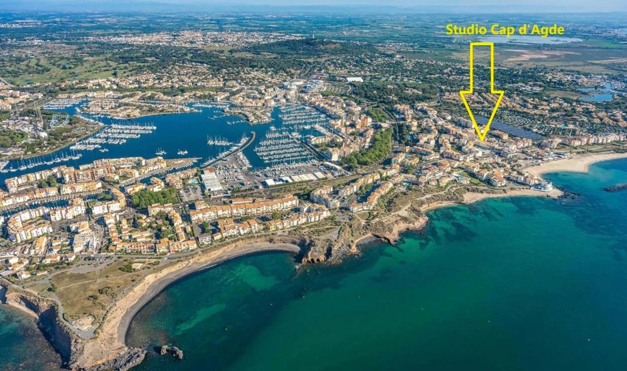 Joli Studio Proche Plage Du Mole Agde Buitenkant foto